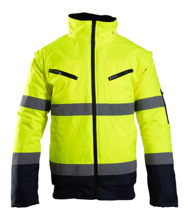 BOMBER HI-VI 2W1 – KAT.II KLASA 3 wstawka kolor-1 14049  | 5566|719