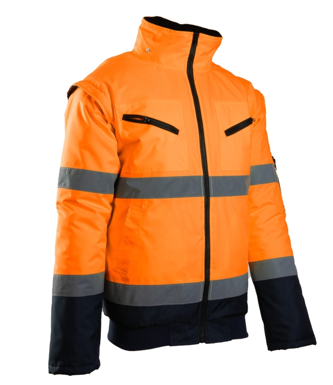 BOMBER HI-VI 2W1 – KAT.II KLASA 3 wstawka kolor-7 14049  | 5560|719