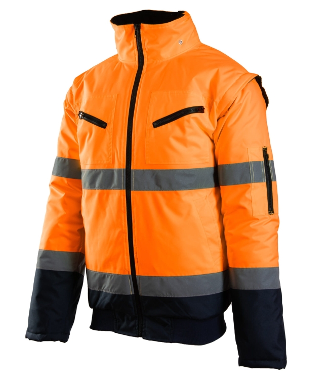 BOMBER HI-VI 2W1 – KAT.II KLASA 3 wstawka kolor-8 14049  | 5560|719