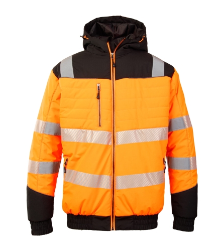 KURTKA SAFE POMARAŃCZ BHVS01-1 14109