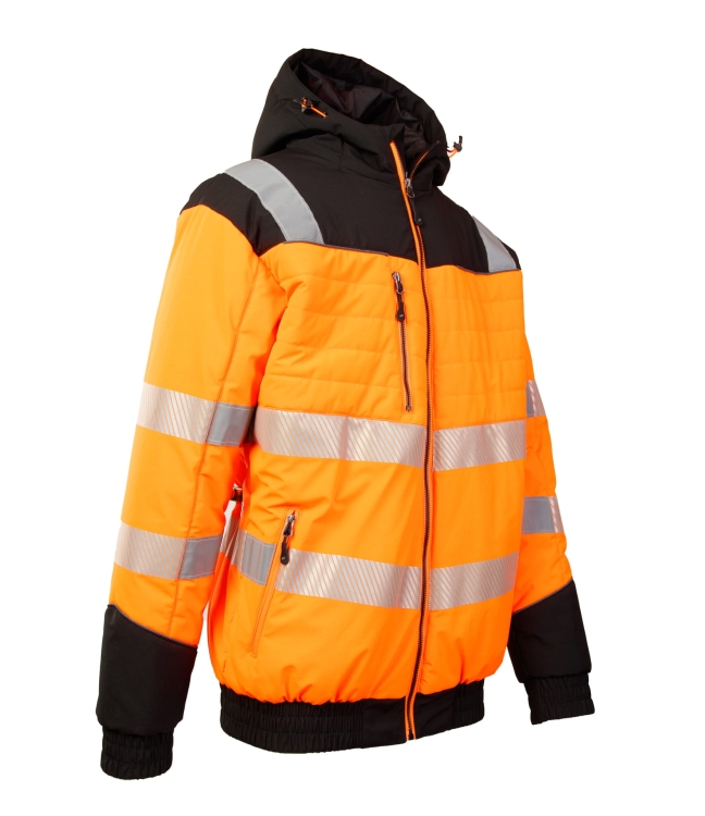 KURTKA SAFE POMARAŃCZ BHVS01-3 14109