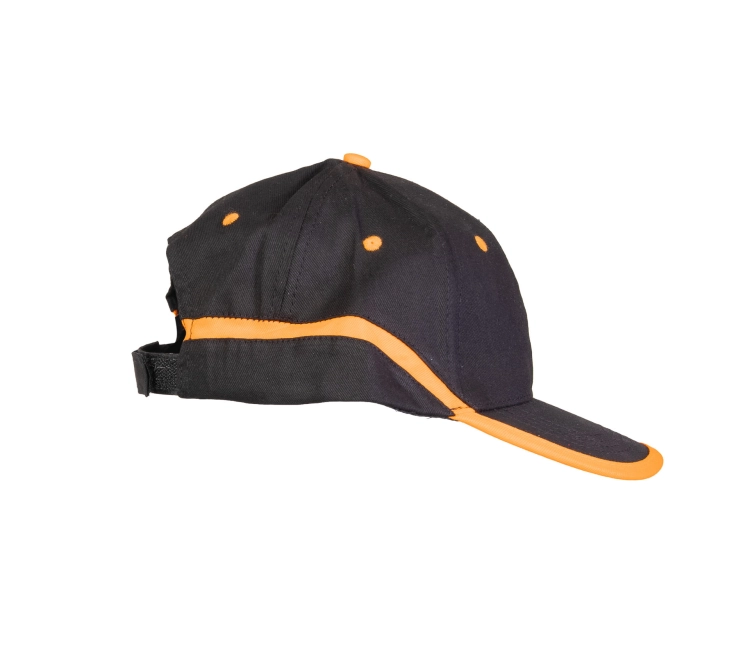 CZAPKA BASEBALL CZARNO-POMARAŃCZOWA-4 14193