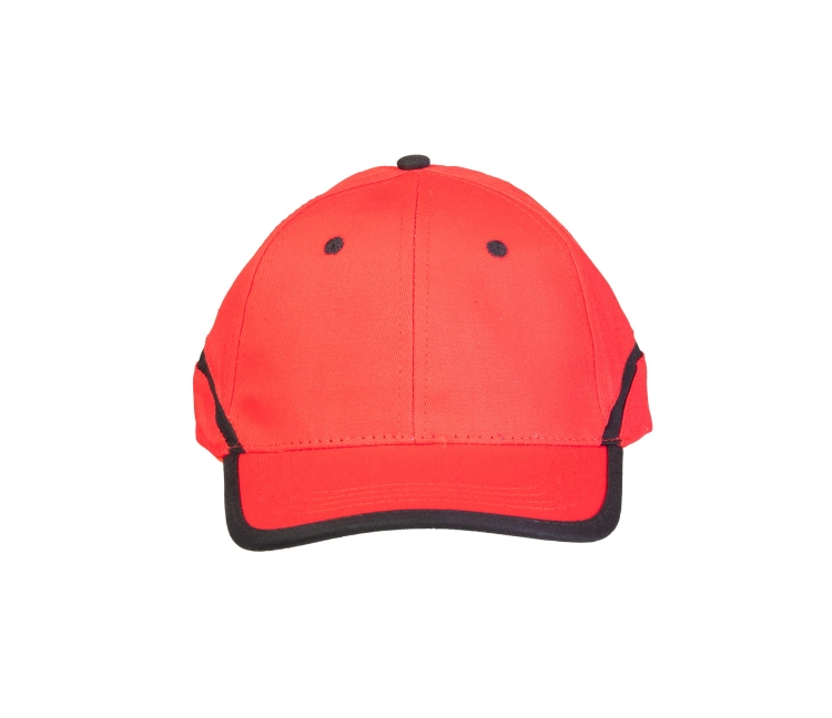 CZAPKA BASEBALL CZERWONO-CZARNA-2 14194