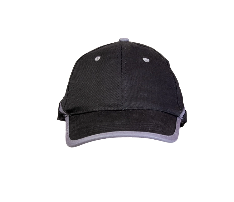 CZAPKA BASEBALL CZARNO-STALOWA-3 14200