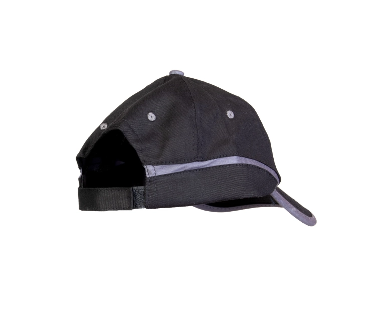 CZAPKA BASEBALL CZARNO-STALOWA-5 14200
