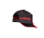 CZAPKA BASEBALL CZARNO-CZERWONA-5 14201