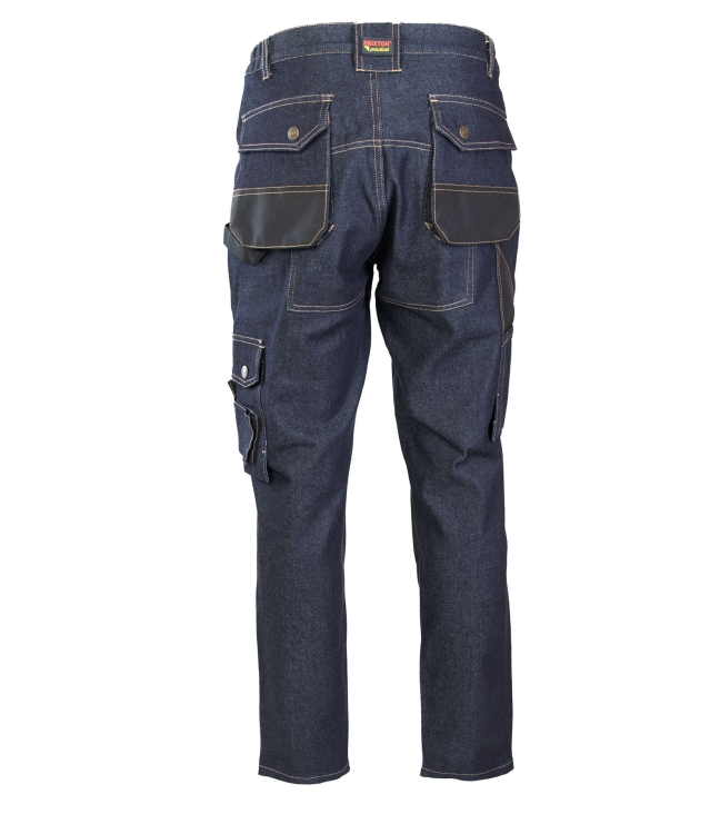 SPODNIE DO PASA JEANS BAWEŁNA/SPANDEX-2 14222