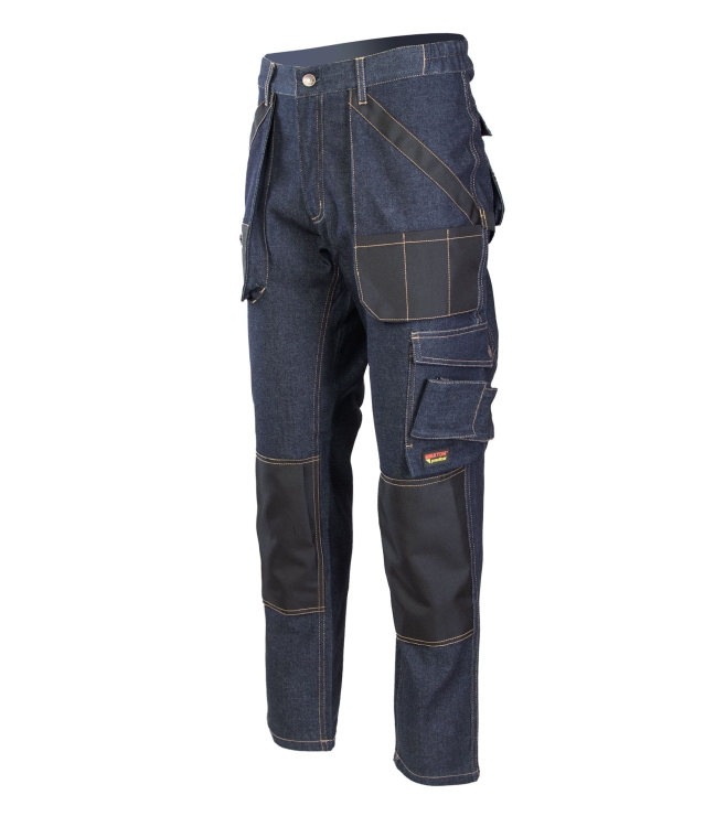 SPODNIE DO PASA JEANS BAWEŁNA/SPANDEX-3 14222