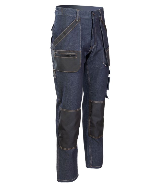 SPODNIE DO PASA JEANS BAWEŁNA/SPANDEX-4 14222