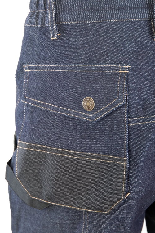 SPODNIE DO PASA JEANS BAWEŁNA/SPANDEX-7 14222