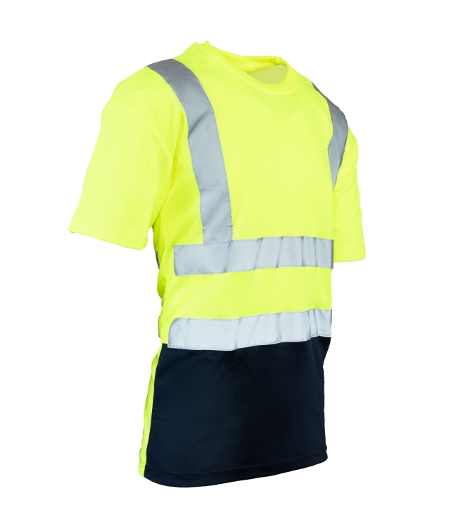 KOSZULKA Z PASAMI ODBLASKOWYMI 50-50 160G-2 15298  | 13101|1820