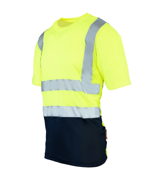 KOSZULKA Z PASAMI ODBLASKOWYMI 50-50 160G-3 15298  | 13101|1820