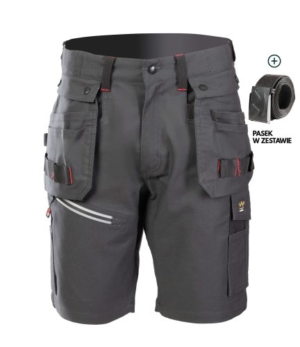 SPODNIE KRÓTKIE PRO GRAFIT-1 15382